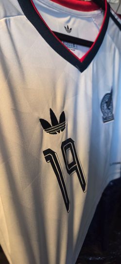 Gil Mora CROP TOP Mexico Away Socce Jersey #19