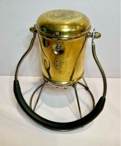 Antique Federal Safety First Electric Lantern Pat. Feb 24 1914 Chicago Rare