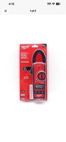 Milwaukee 2236-20 600A Clamp Meter for HVAC/R TRMS Digital Multimeter New Sealed
