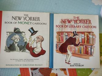 New Yorker Cartoon (Money And Literary)
