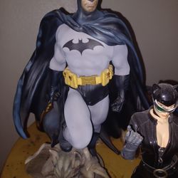 Side Show Collectibles Statues Batman And Catwoman