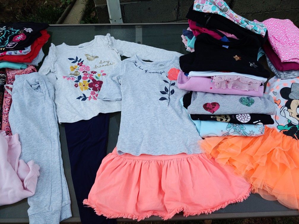 Girls Clothes Size 6. 50 items