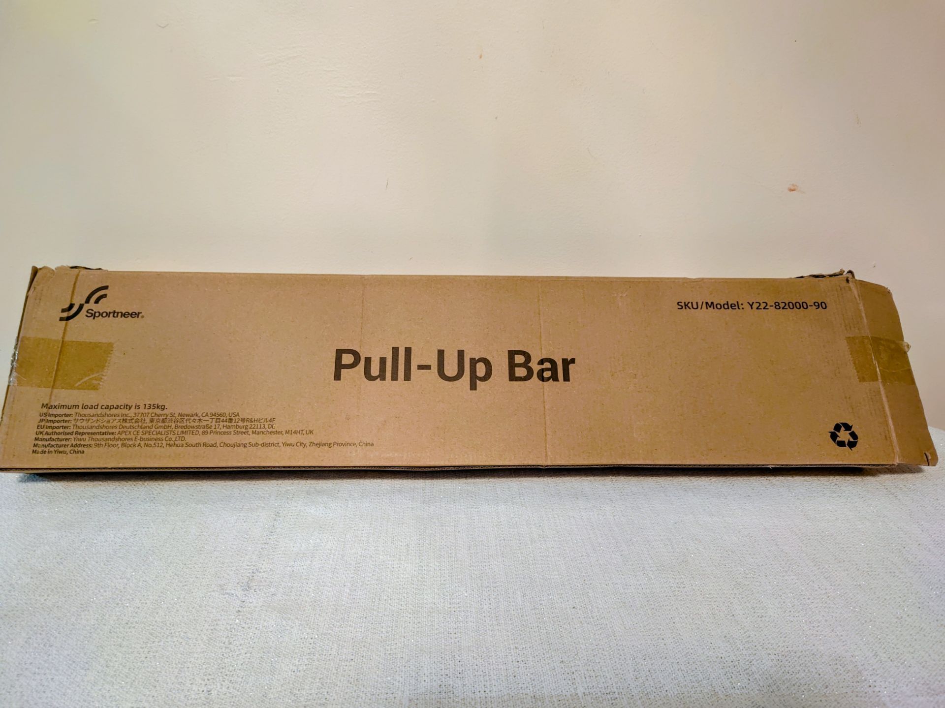 Sportneer Pull-Up Bar – Doorway Home Gym