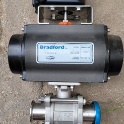 1-1/2" Dixon  Valve With Bradford Actuator And Limit Switch