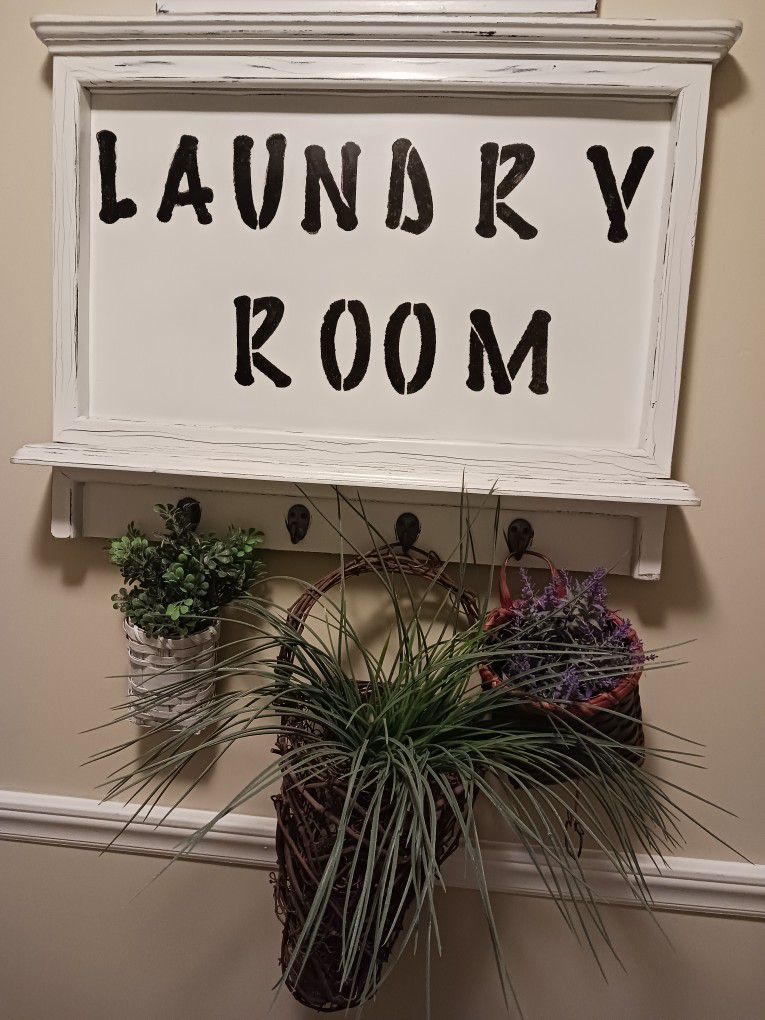 Farm House  Laundry Sign
