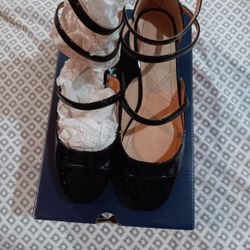 Ladies Zara Mary Jane's Cage Shoe