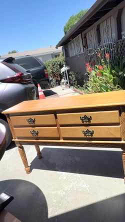 Wood buffet