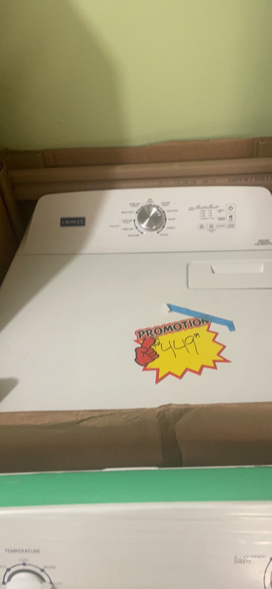 Crosby Electric Dryer 