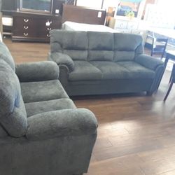 New Sofa And Love Seat