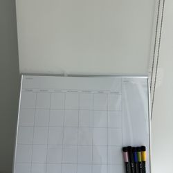 20" x 16" Whiteboard + Markers