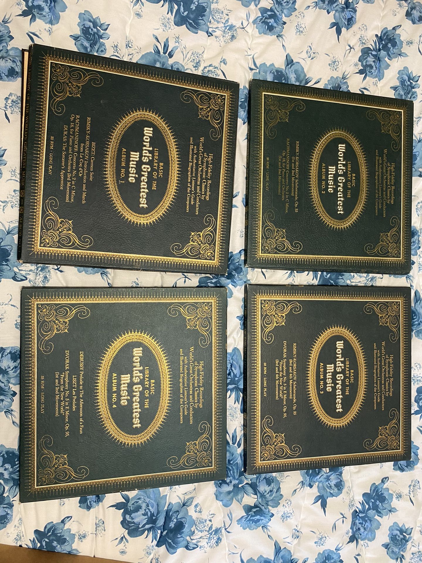 BASIC LIBRARY OF THE Worlds Greatest Music Albums 1-4