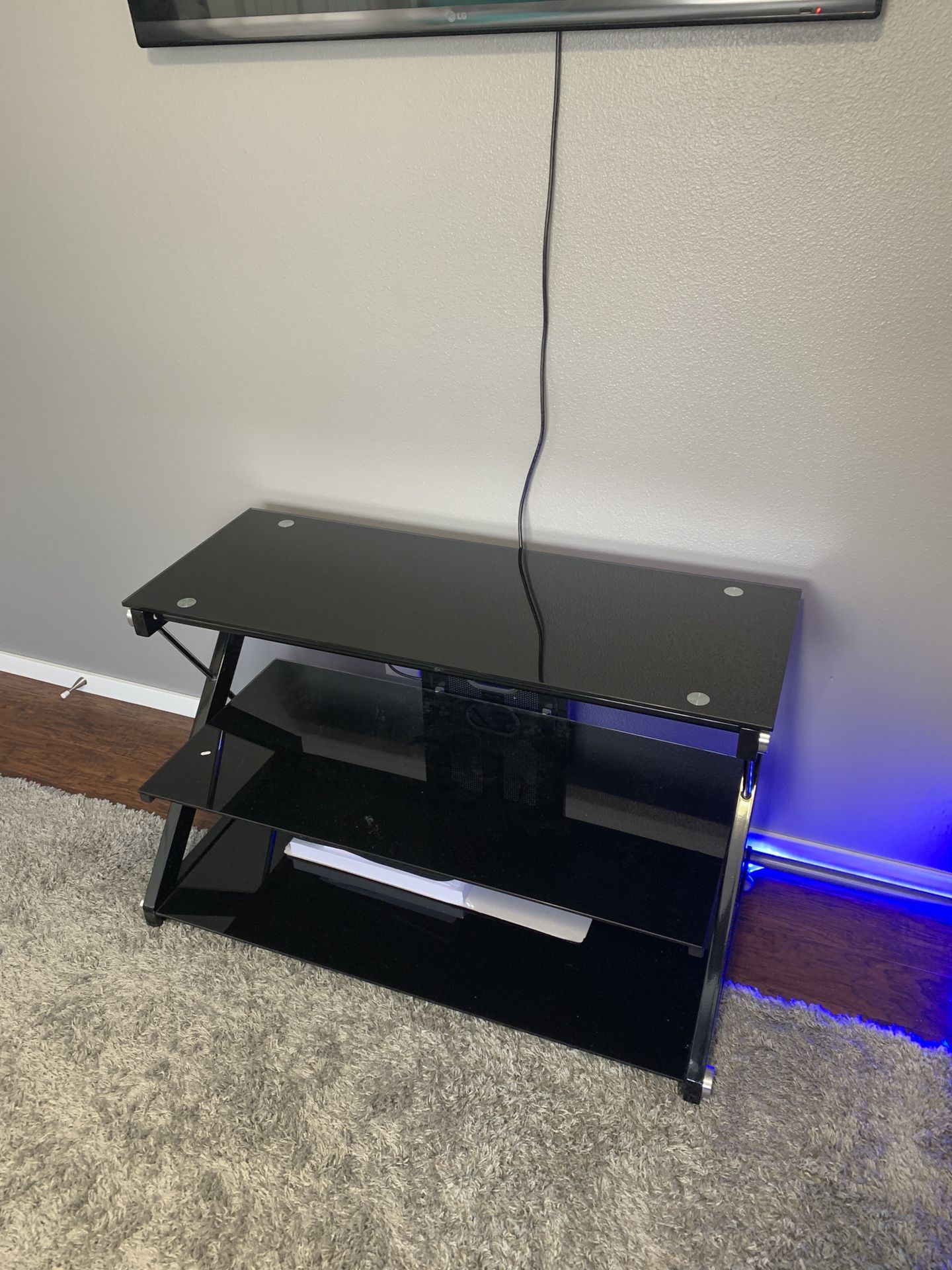 Glass TV Stand