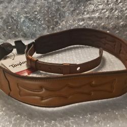 Taylor Vegan Tan Leather Guitar Strap (GS15)