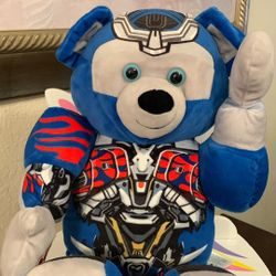 Build A Bear Transformers Optimus Prime Plush 18”