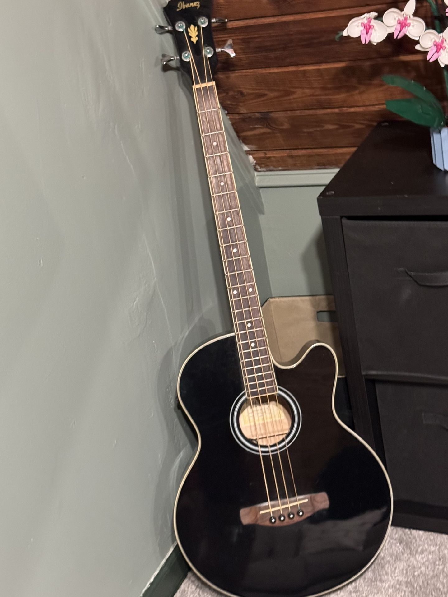 Ibanez Acoustic Electric Bass Guitar