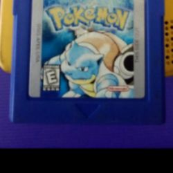Pokemon Blue Gameboy Color Game