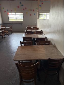 Restaurant Tables  and chairs for sale