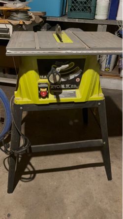 Ryobi 10-inch table saw