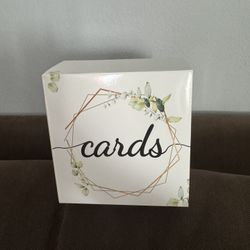 Cards And Well Wishes Box For Wedding
