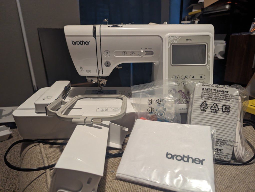BROTHER SE600 Embroidery-Seeing Machine Combo for Sale in Dallas, TX -  OfferUp