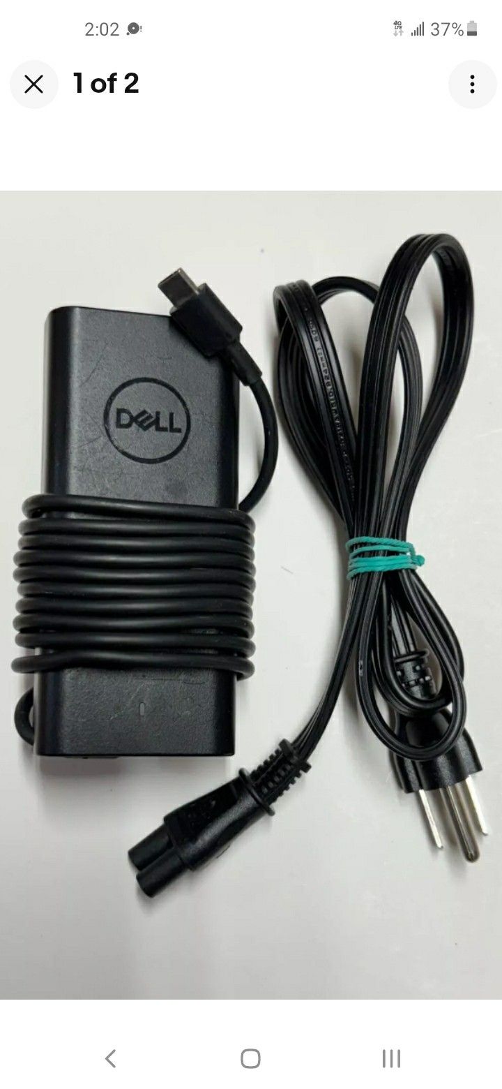 GENUINE OEM DELL 65W USB-C CHARGER / AC ADAPTER 0VT148 / 0WMDHR / LA65NM190