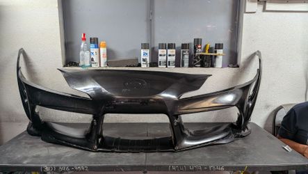 2020-2021-2022-2023-2024-2025 TOYOTA GR SUPRA FRONT BUMPER OEM USED #10397