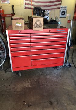 Snap on 15 drawer tool box deals