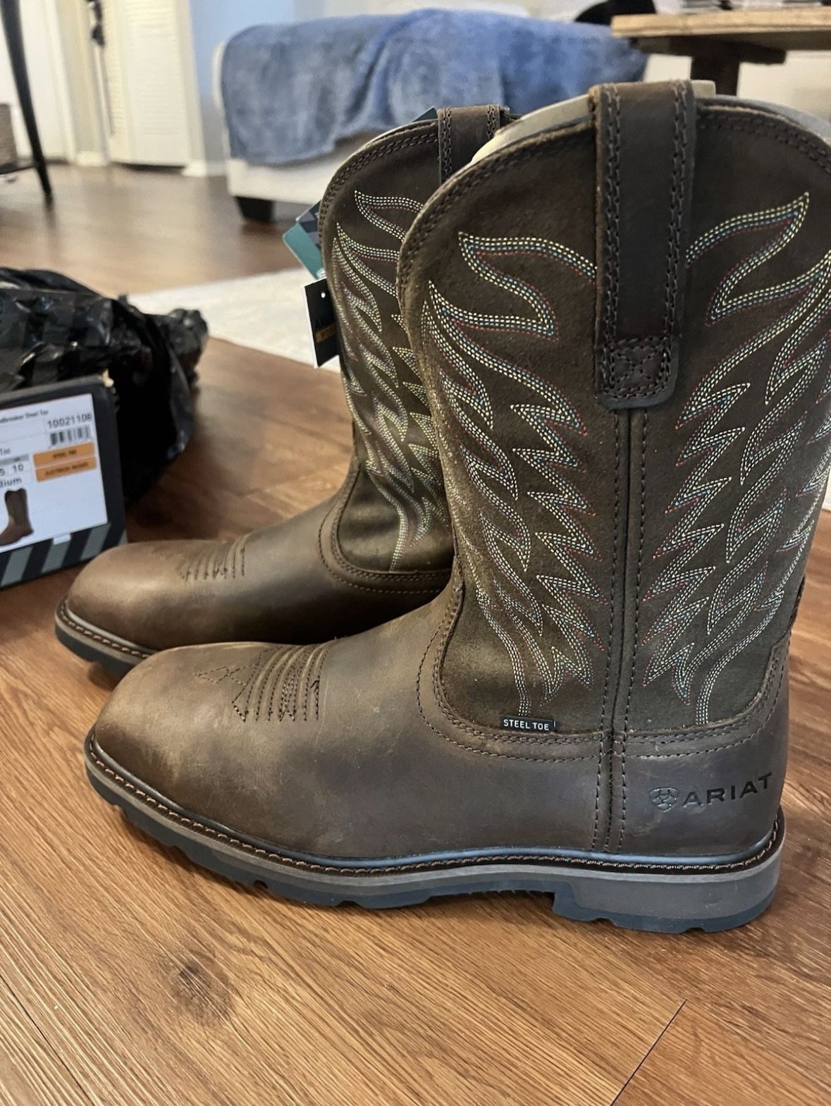 Ariat Groundbreaker Steel Toe Boots - Size 11