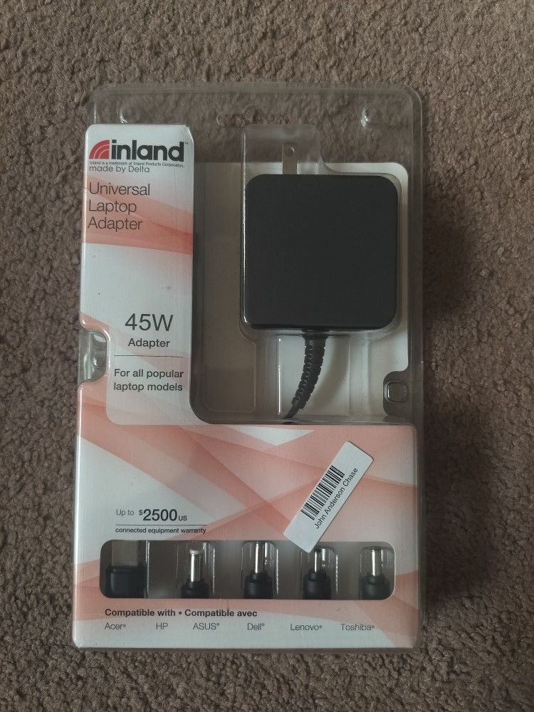 Universal laptop adapter 45w