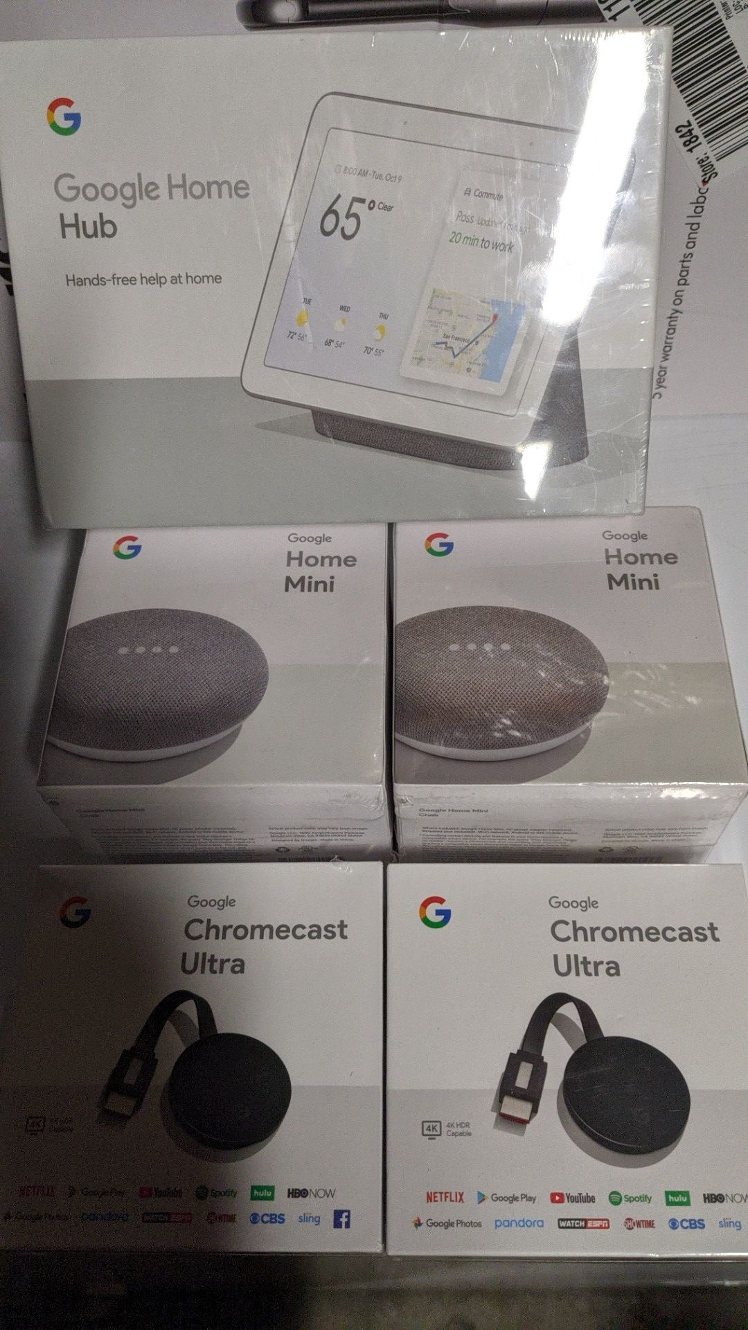 Google smart home Xmas package