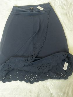 Talbots Navy Blue Skirt