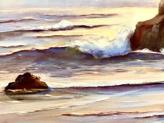 Original Seascapes In Oil