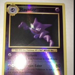 Gastly And Haunter XY Evolutions Reverse Holo 