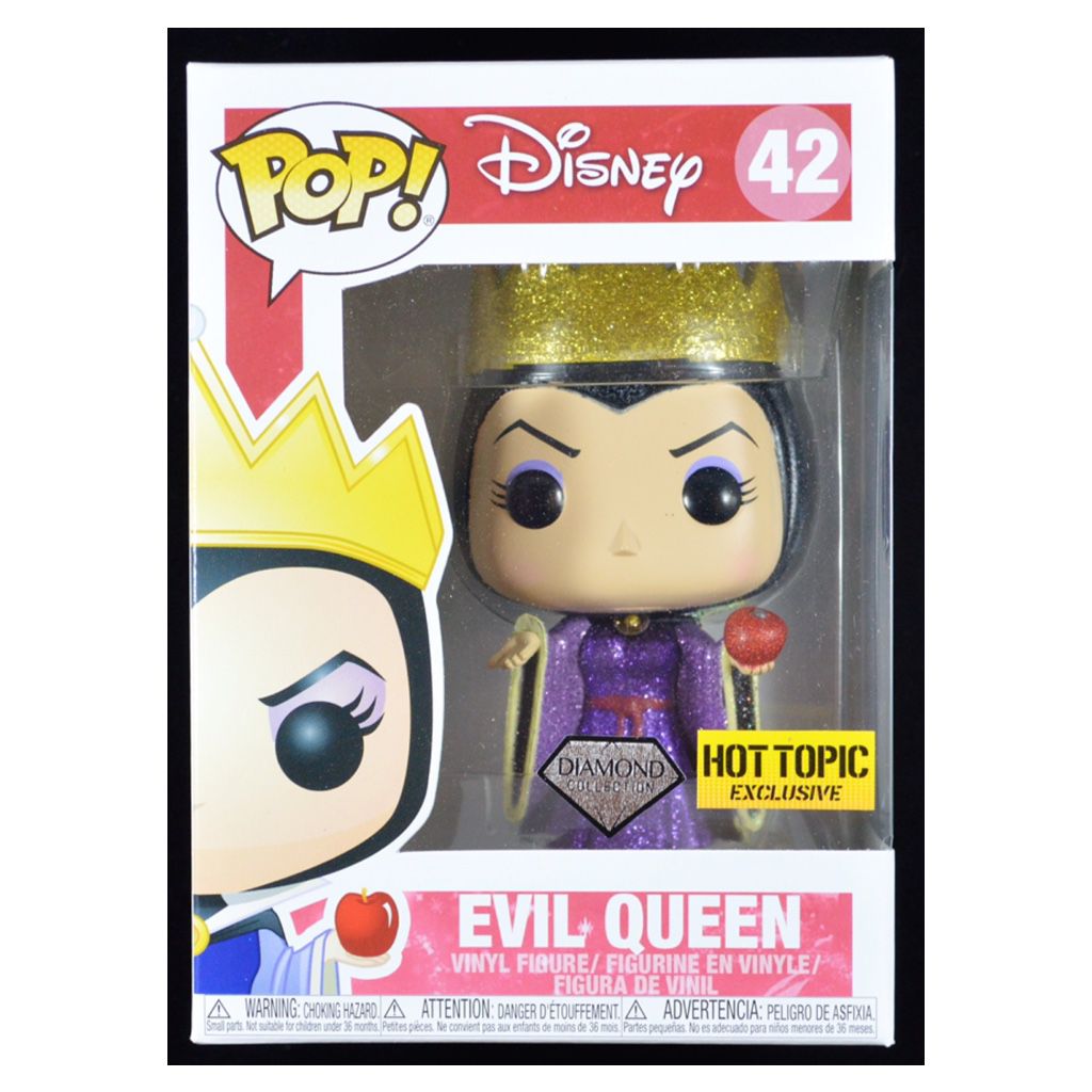Disney Snow White Evil Queen Funko Pop Diamond Collection Hot Topic Exclusive