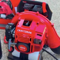 CRAFTSMAN BP510 51-cc 2-cycle 600-CFM 220-MPH Gas Backpack Leaf Blower
