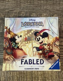 New Disney Lorcana Fabled Illumineer’s Trove Sealed