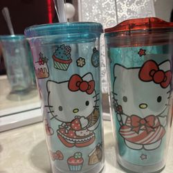 Hello Kitty Cups 