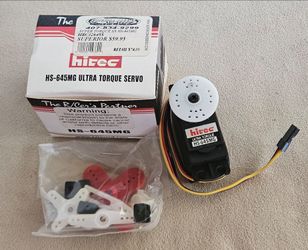 HiTec HS-645MG Ultra Torque Servo Metal Gear High-Speed NEW OPEN BOX