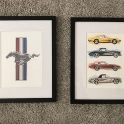 Decorative wall frame