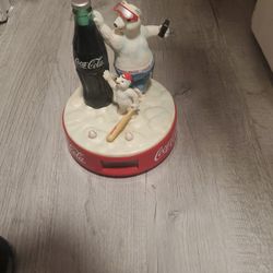 Coca Cola Clock And Alarm Clock