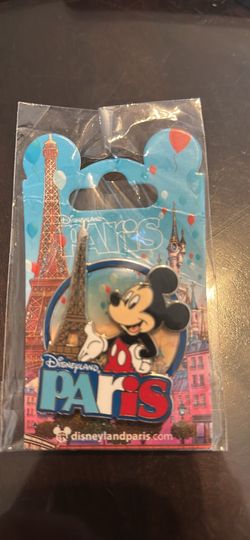 Disneyland Paris Eiffel Tower Mickey Mouse Pin