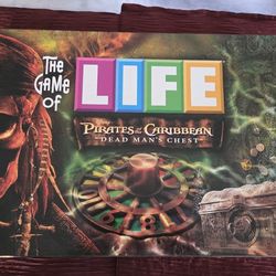 The Game of Life-Pirates of th Carribean Dead Man's Chest USED-LIKE NEW