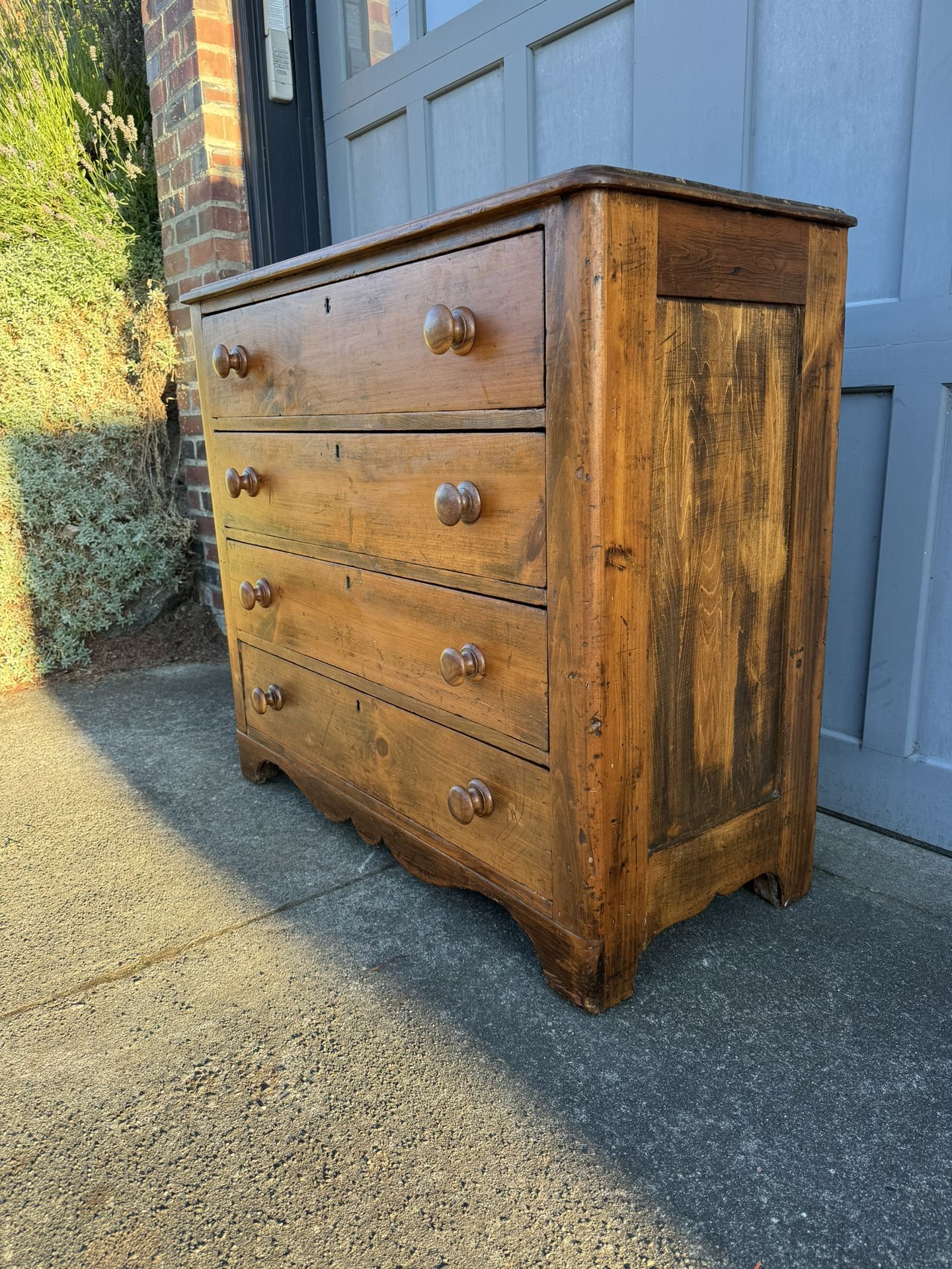 PENDING Antique Pine Dresser