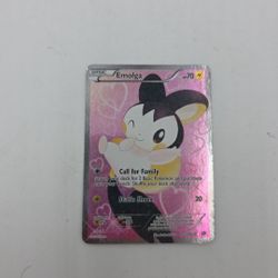Pokémon TCG Emolga RC23/25 Full Art Rare Holo Card Legendary Treasures