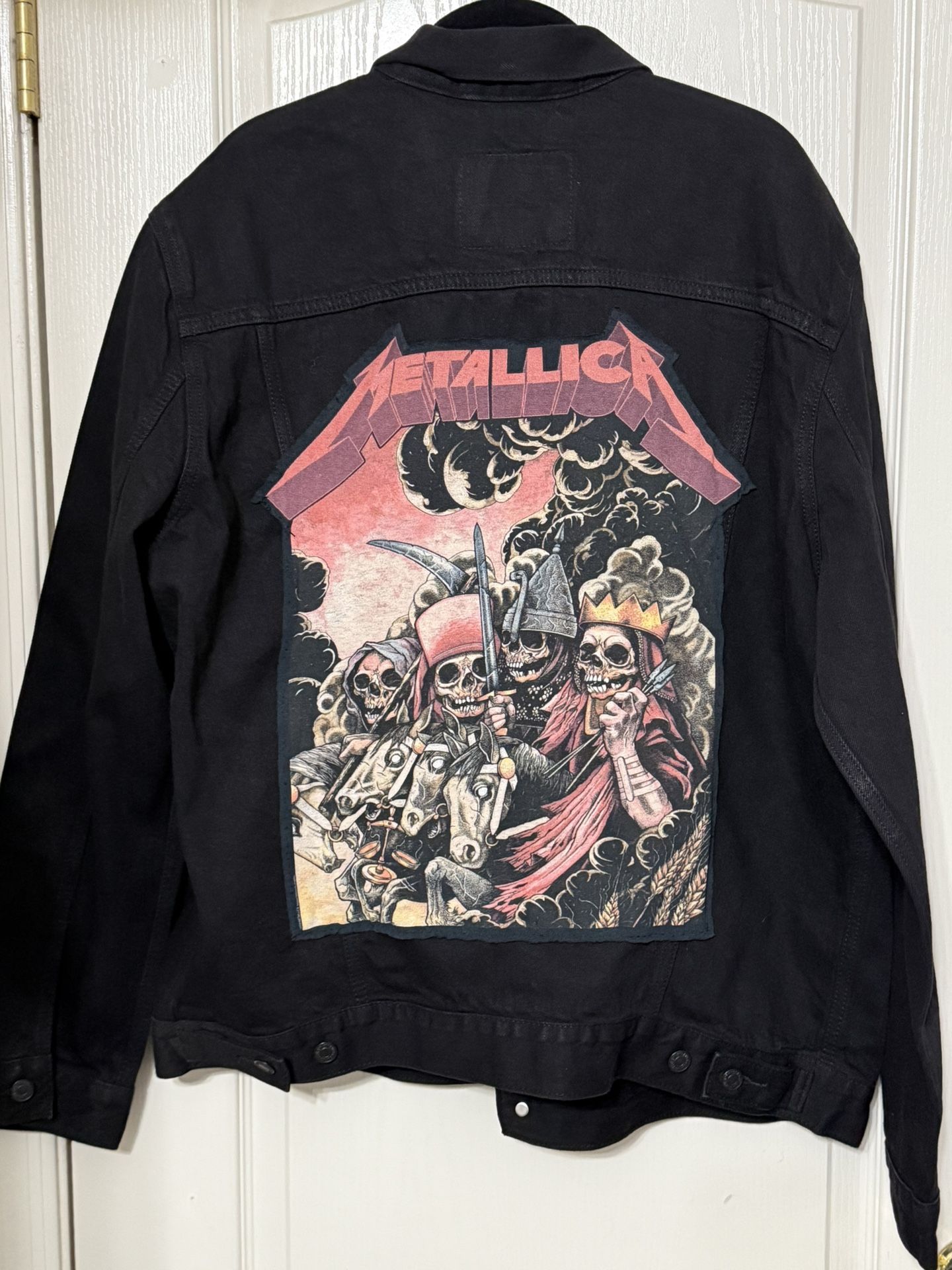 Metallica Levi’s Jean Jacket Men’s 2x