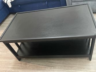 Black coffee table 22*39.9*18.1