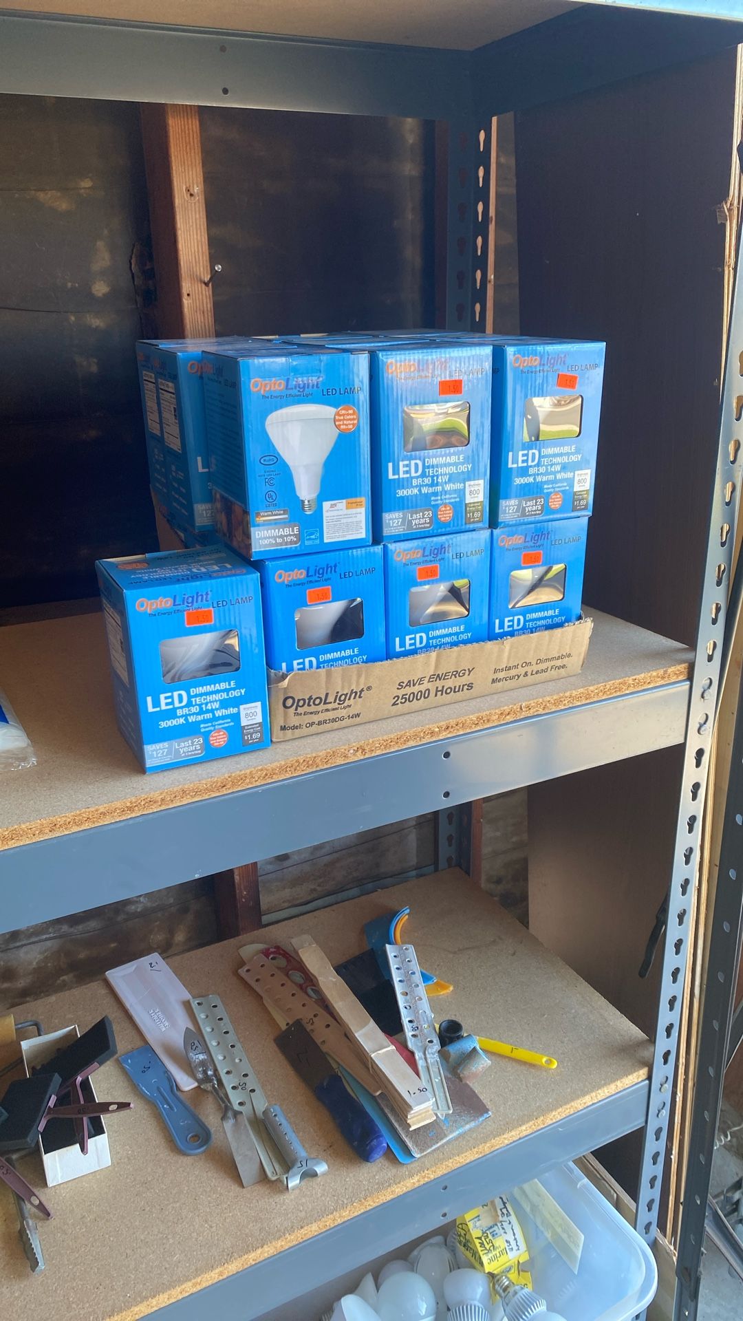 19 New LED Dimmable 800 Lumens Flood Light Bulbs