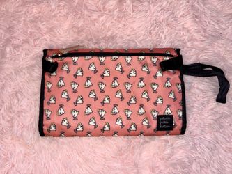 Petunia Pickle Bottom Disney Baby Diaper Clutch Changing Pad Chip Teacup Beauty and The Beast  Like New