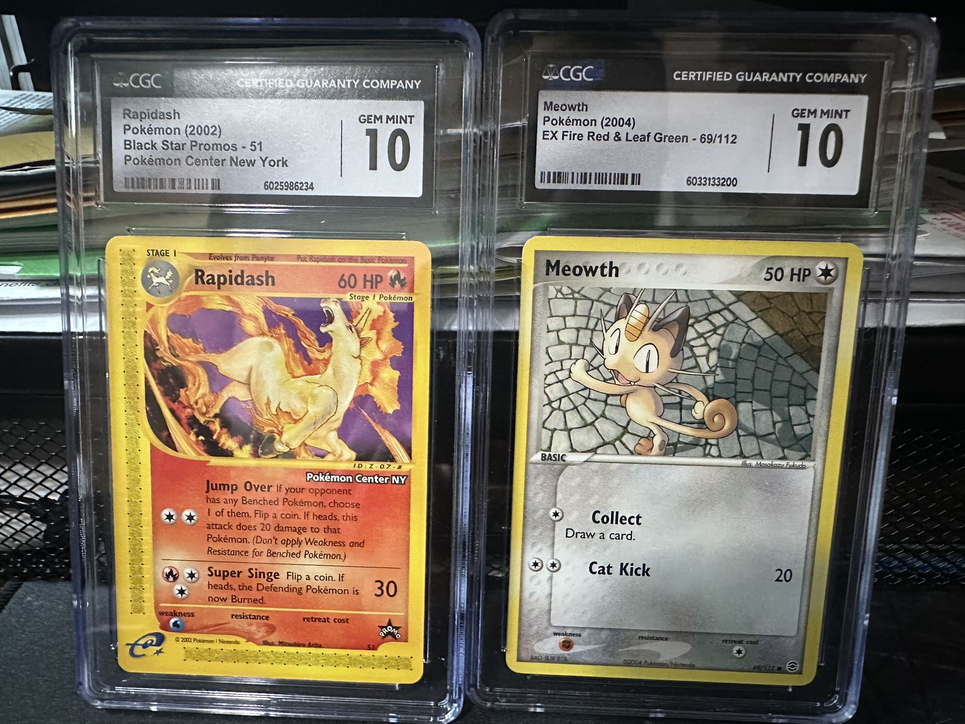 Pokemon CGC Slabs