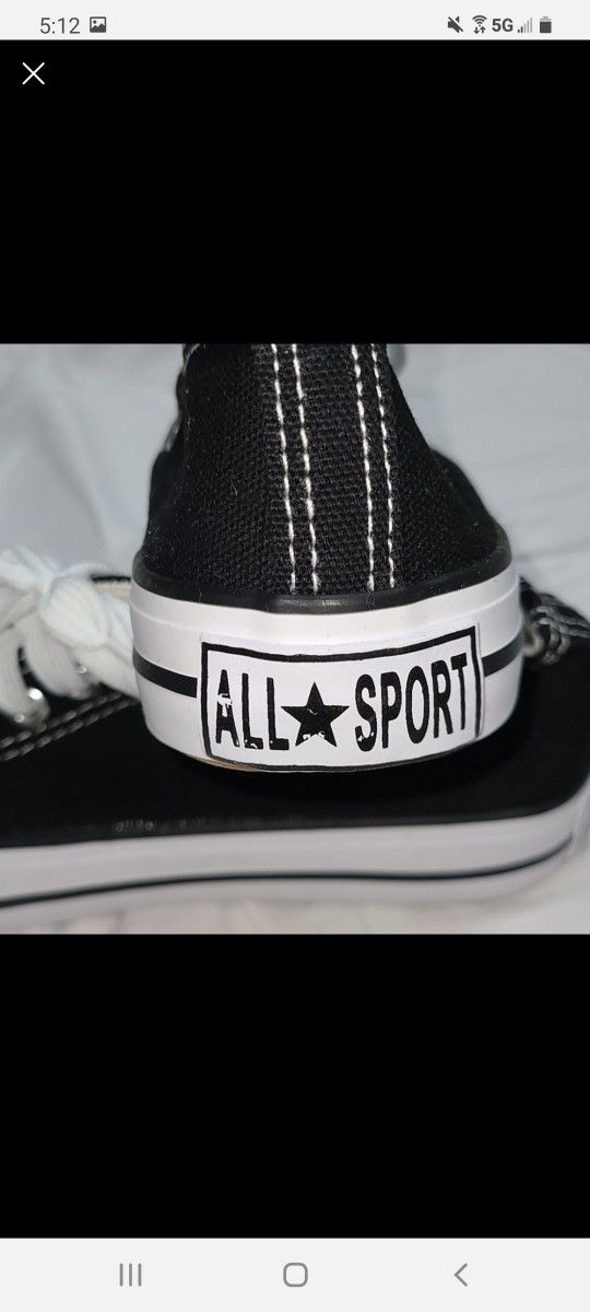 2 Pair Girls Size 5 Sneakers